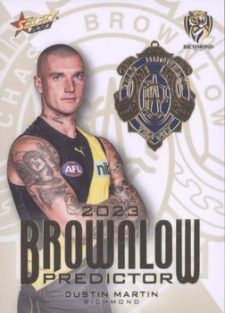 2023 Select AFL Footy Stars - Brownlow Predictor Gold #BPG68 Dustin Martin Front